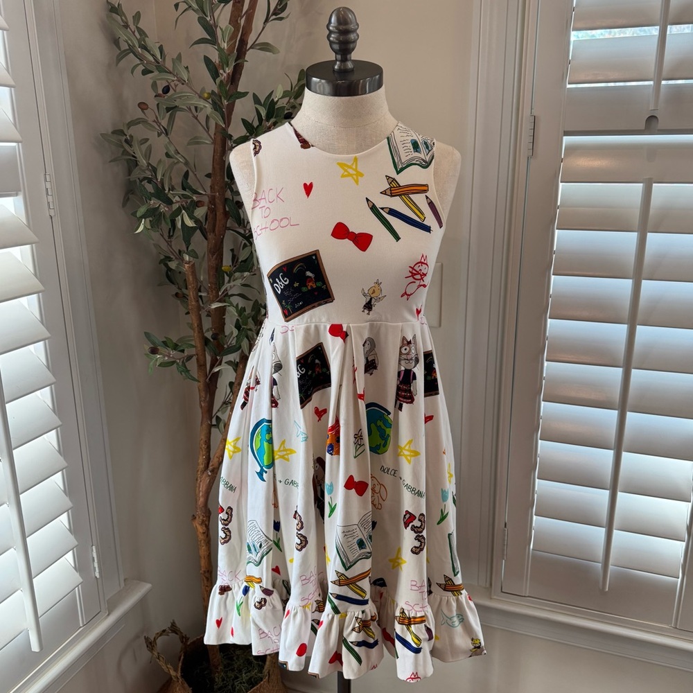 Dolce & Gabbana back to school dress size 11/12